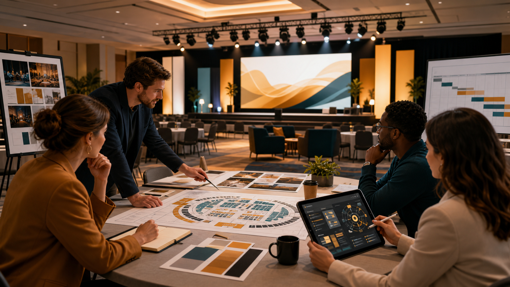 Event planning marketing visual
